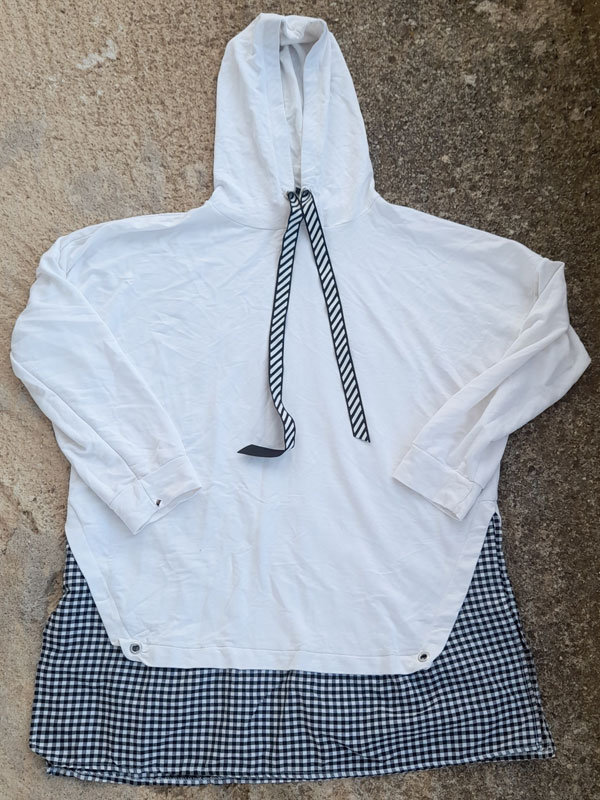 Μπλούζα φούτερ με κουκούλα