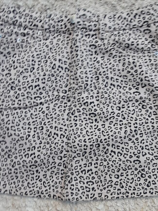 MINI TZIN ΦΟΥΣΤΑ ANIMAL PRINT ΜΕ ΤΣΕΠΕΣ