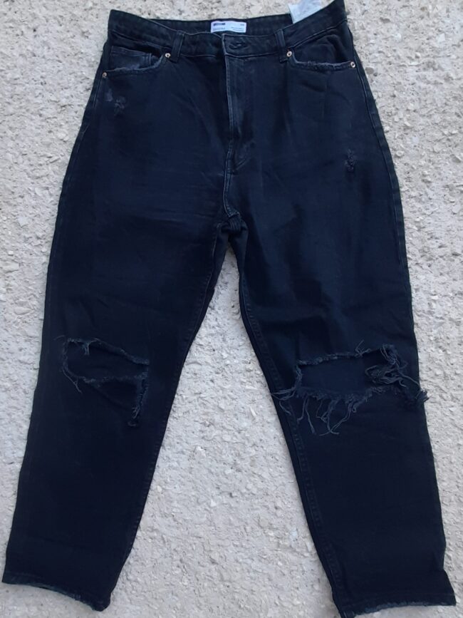 OVERSIZE ΤΖΙΝ ΜΕ ΣΚΙΣΙΜΑΤΑ