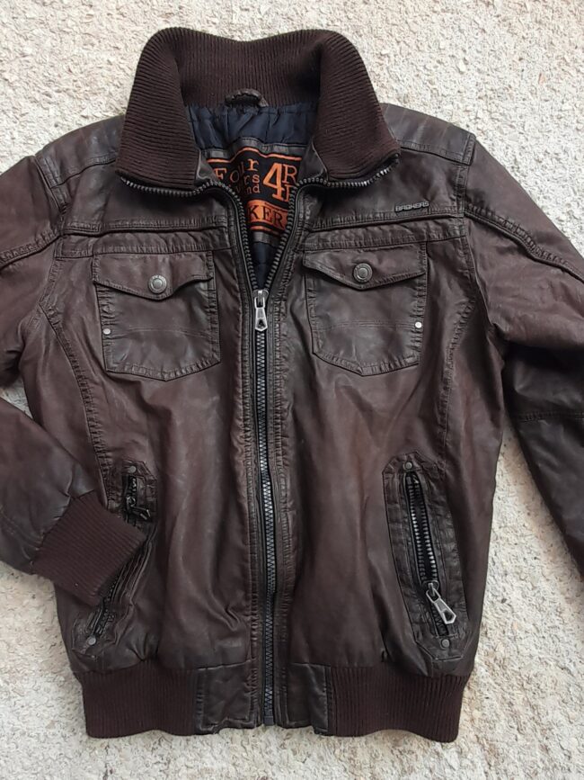ΜΑΚΡΥΜΑΝΙΚΟ ΔΕΡΜΑΤΙΝΟ JAKET